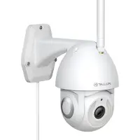 Tellur TLL331451, IP-Sicherheitskamera, Draußen, Kabellos, Tisch/Bank, Weiß, Glühbirne