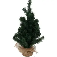 Merkloos Dekorativer Weihnachtsbaum grün 80 Spitzen - 60 cm