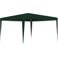 Syfax Profi-Partyzelt 4×4 m Grün 90 g/m²