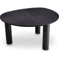 Casa Padrino Luxus Esstisch Schwarz 149 x 128,5 x H. 77 cm - Massivholz Küchentisch - Esszimmer Möbel - Küchen Möbel - Luxus Möbel - Luxus Einrichtung
