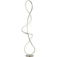 Globo Lighting Stehleuchte Metall Nickel matt, LED