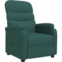 Syfax Relaxsessel Dunkelgrün Stoff