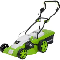Vito Elektrischer Rasenmäher 1800W Induktionsmotor 42 cm Schnitt - 3 Schnitthöhen - 50L Auffangbehälter