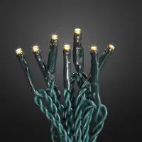 Hellum Lichterkette 120 LED Deko Beleuchtung warmweiß Außen Party Batterie 6h-Timer