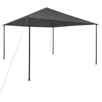 The Living Store Pavillon 4x4x3 m Anthrazit 180 g/m²