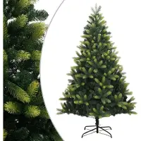 Syfax Künstlicher Weihnachtsbaum Klappbar mit Ständer 210 cm