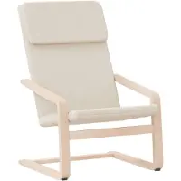 Syfax Sessel Creme Stoff 59 x 82 x 98 cm (B x T x H) Sitzbreite 49 cm Sitztiefe 44 cm Sitzhöhe 42 cm