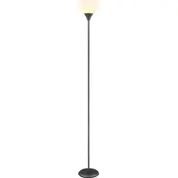 Globo Lighting Stehleuchte Metall titanfarben matt, 1x E27