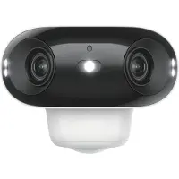 Reolink Argus 4 Pro, 4K 8MP Überwachungskamera Aussen Akku, ColorX-Nachtsicht, 180°-Weitwinkel, 2,4/5GHz Wi-Fi 6, PIR- & KI-Erkennung, IP66
