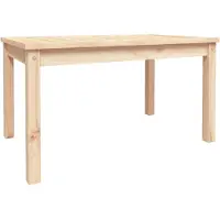 Syfax Gartentisch 82,5x50,5x45 cm Massivholz Kiefer