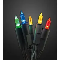 Hellum 35-tlg. LED-Pisello-Minilichterkette, bunt, innen, EU-Stecker
