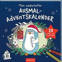 Ars Edition Mein zauberhafter Ausmal-Adventskalender