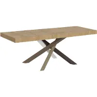 Itamoby Ausziehtisch 160/420x90 cm Volantis Premium Eiche natur mehrfarbig Beine 4/C