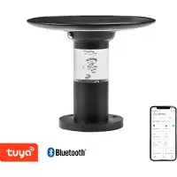Immax NEO LITE BUBBLES intelligente Solar-Wandleuchte, 17cm Säule, CW/WW+RGB, IP54, BT,TUY,2W