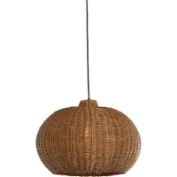 Light & Living - hängeleuchte - Melzor - braun - rattan - Ø 45cm - E27 - 2994183