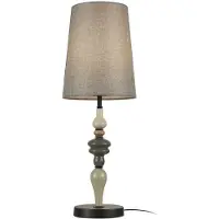 ITALUX NEROM TB-22374A-BK Nachttischlampe