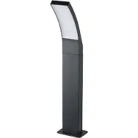 Rabalux 7506 Außenstehleuchte Palanga, 12W, 3000K, 800lm, Aluminium, anthrazit-weiß, warmweiß, Modern, 80cm