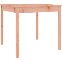 Syfax Gartentisch 82,5x82,5x76 cm Massivholz Douglasie