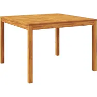 Syfax Garten-Esstisch 110x110x75 cm Massivholz Akazie