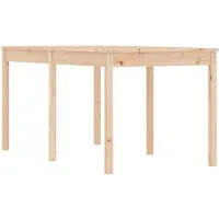 Syfax Gartentisch 159,5x82,5x76 cm Massivholz Kiefer