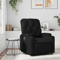 vidaXL Design Möbel Relaxsessel Schwarz Kunstleder - 2024 Neu