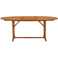 vidaXL "SALE 2026"Gartentisch - Esstisch Balkontisch - 200x100x75 cm Massivholz Eukalyptus - Tische für Garten, Balkon DE9889170
