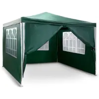 Plonos Grüner Gartenpavillon 3x3m 4935