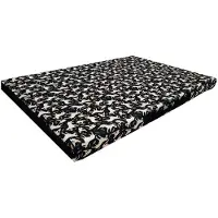 Bertoni XL Hundematratzenbett Schaumstoff wasserdichter Bezug Bullteriers Muster EE146