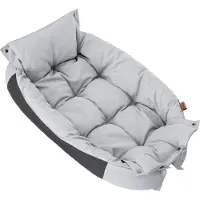 Doggy 2in1 Hundebett & Hundematratze -120x80cm- Wasserdicht, Faltbar, Rutschfest – Sofa & Liegeplatz für Hunde & Katzen |