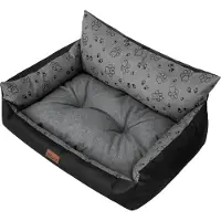 PillowPrim Hundebett "Joker Lite" -64x49 cm- Wasserabweisendes Hundekörbchen mit herausnehmbarem Kissen |