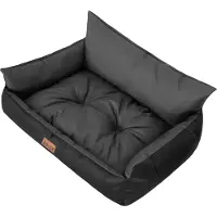 Doggy Hundebett wasserdicht "Joker Lite" - 105x80 cm - Ovale Hundecouch mit herausnehmbarer Matratze – Robust & pflegeleicht