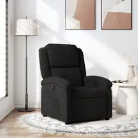 Prolenta Maison Exclusive - Relaxsessel Schwarzer Samt