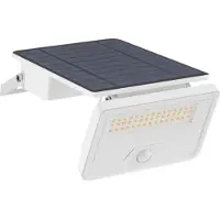 Beneito Faure Sky Solar Sensor - Solar-LED-Lampe mit Bewegungs- und Dämmerungssensor, 8 W, 1600 lm, 4000 K, IP54 - - Weiß