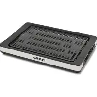 G3 Ferrari Tito G10206 Elektrischer Grill Antihaft Schwarz Silber Einstellbarer Thermostat