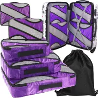 Mona Reise-Organizer-Set für Unterwäsche, Koffer und Kleiderschrank