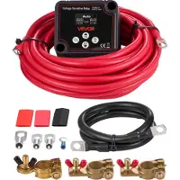 Vevor Doppelbatterie Trennrelais Kit