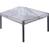 Syfax Ersatzbezug für Pavillon Transparent 400 x 300 x 32 cm PVC