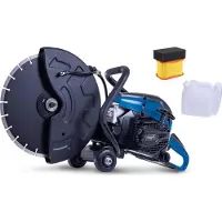 Scheppach PTS400 Benzin-Trennschleifer Betonsäge 2900W O350mm 3,95PS EasyStart