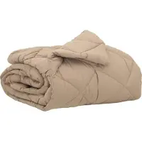 vidaXL Sommerdecke 200 x 140 cm Sommer 200 gsm Taupe