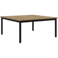 vidaXL Couchtisch Kunsthandwerk Eiche 100 x 100 x 45 cm Holzwerkstoff