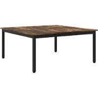 vidaXL Couchtisch Raucharbe 100 x 100 x 45 cm Holzwerkstoff