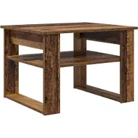 vidaXL Couchtisch Altholz 64 x 54 x 44 cm Holzwerkstoff