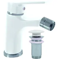 RAV copy of Bidet, WC Einhebelmischer COLORADO in Chrom mit Siphon SLEZAK
