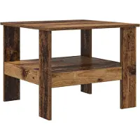 vidaXL Couchtisch Altholz 57 x 55 x 45 cm Holzwerkstoff