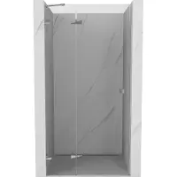 Mexen Lunar Duschdrehtür links 80 cm, transparent, Chrom - 834-080-000-01-00-L