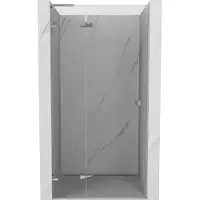 Mexen Lunar L Duschabtrennung schwingend links 95 cm, transparent, Chrom - 834L-095-000-01-00-L