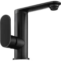 Mexen Milo Waschtischarmatur seitlicher Griff, schwarz - 71305-70