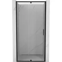 Mexen Exo Duschabtrennung Schwingtür 110 cm, transparent, schwarz - 819-110-000-70-00