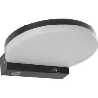 Macleans LED-Lampe, grau, 15W, IP65, 1300lm, neutralweiß (4000K) MCE346 GR