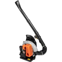 StarTech.com Laubbläser - Rucksack Benzin - 63 cc - 2-Takt-Motor - 2,7 kW - 6800 U/min - Einstellbare Drehzahl - Manueller Start